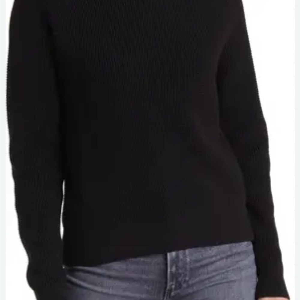 Treasure & Bond Black Crew Neck Sweater
